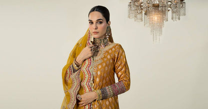 Maira B | Ready to Wear | SF-W24-08 by Maria Faisal - Registered Vendor of : Maria B - type : Wedding Dress - 100% original wedding dresses