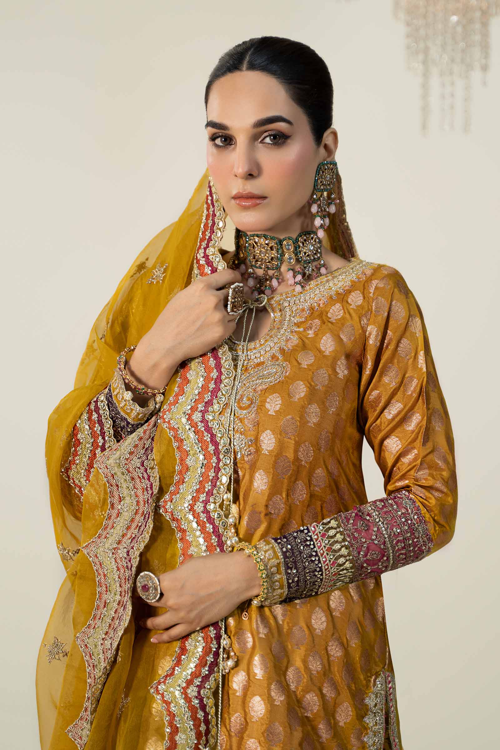Maira B | Ready to Wear | SF-W24-08 by Maria Faisal - Registered Vendor of : Maria B - type : Wedding Dress - 100% original wedding dresses