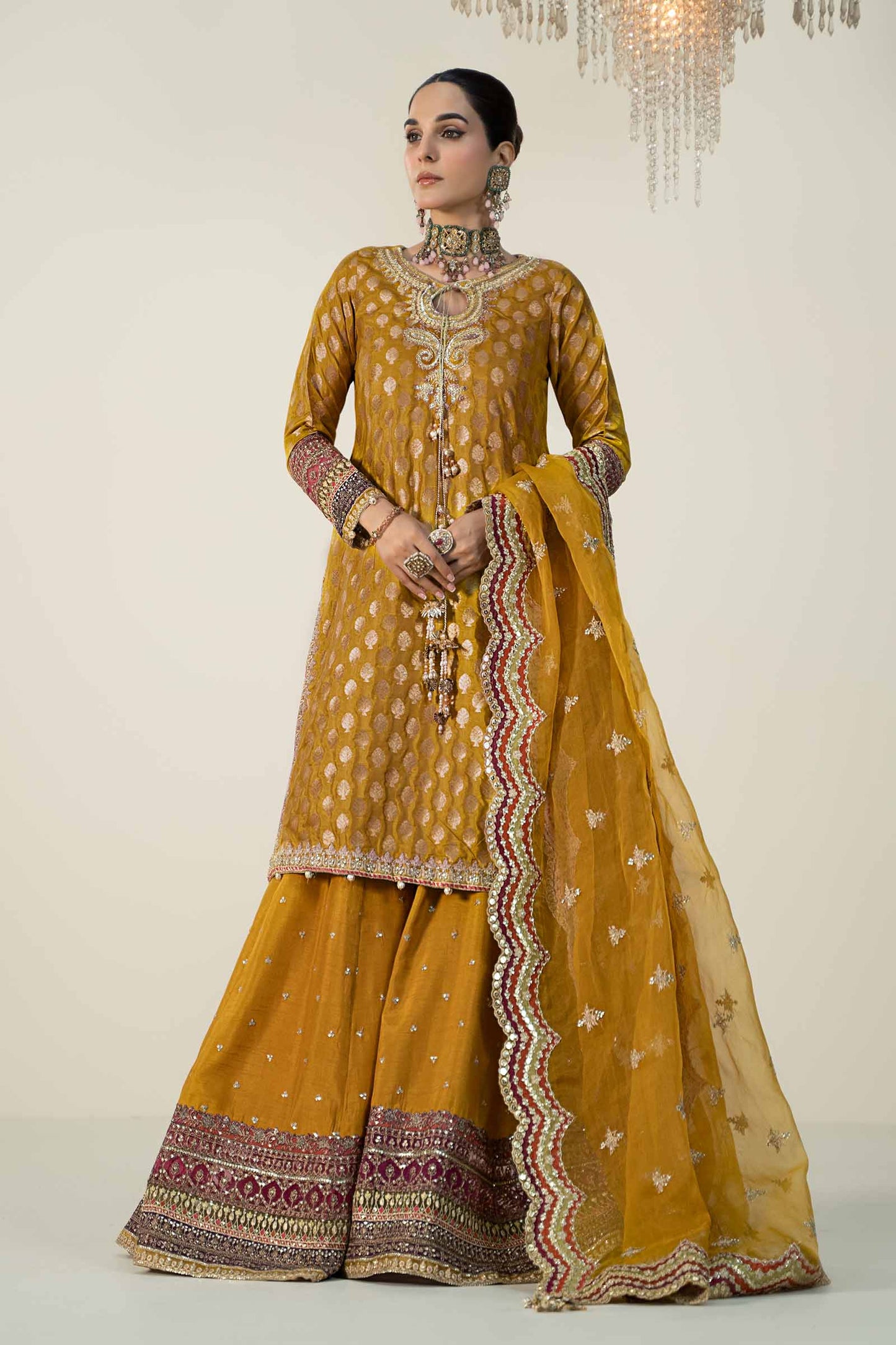 Maira B | Ready to Wear | SF-W24-08 by Maria Faisal - Registered Vendor of : Maria B - type : Wedding Dress - 100% original wedding dresses