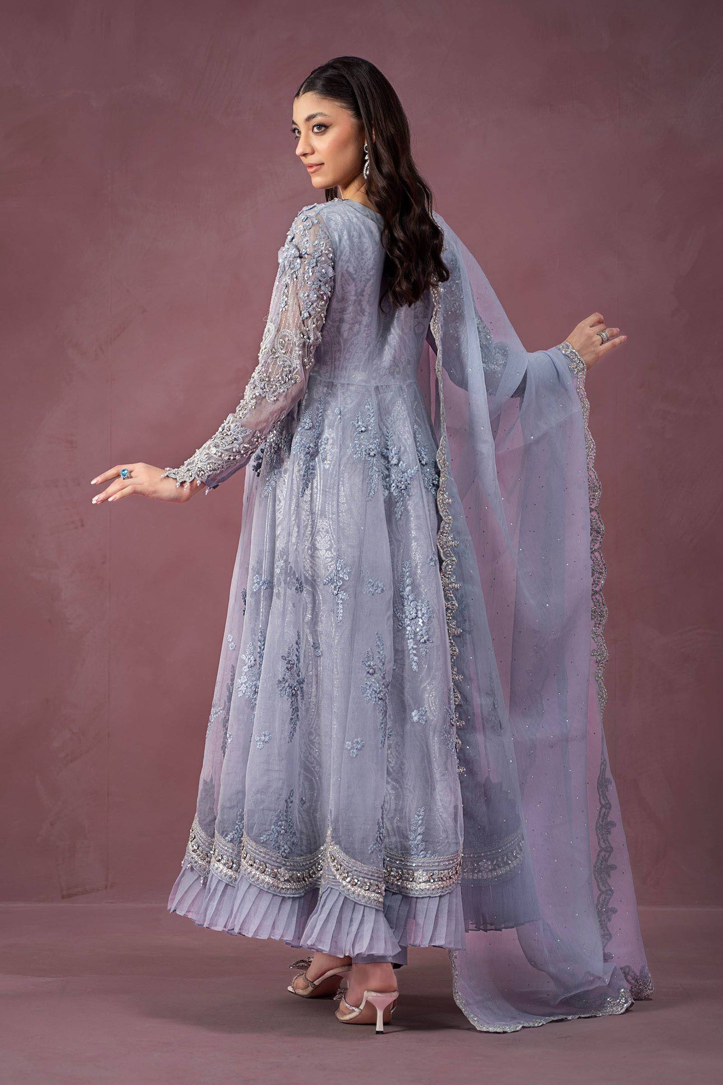 Maira B | Ready to Wear | SF-W24-10 by Maria Faisal - Registered Vendor of : Maria B - type : Wedding Dress - 100% original wedding dresses
