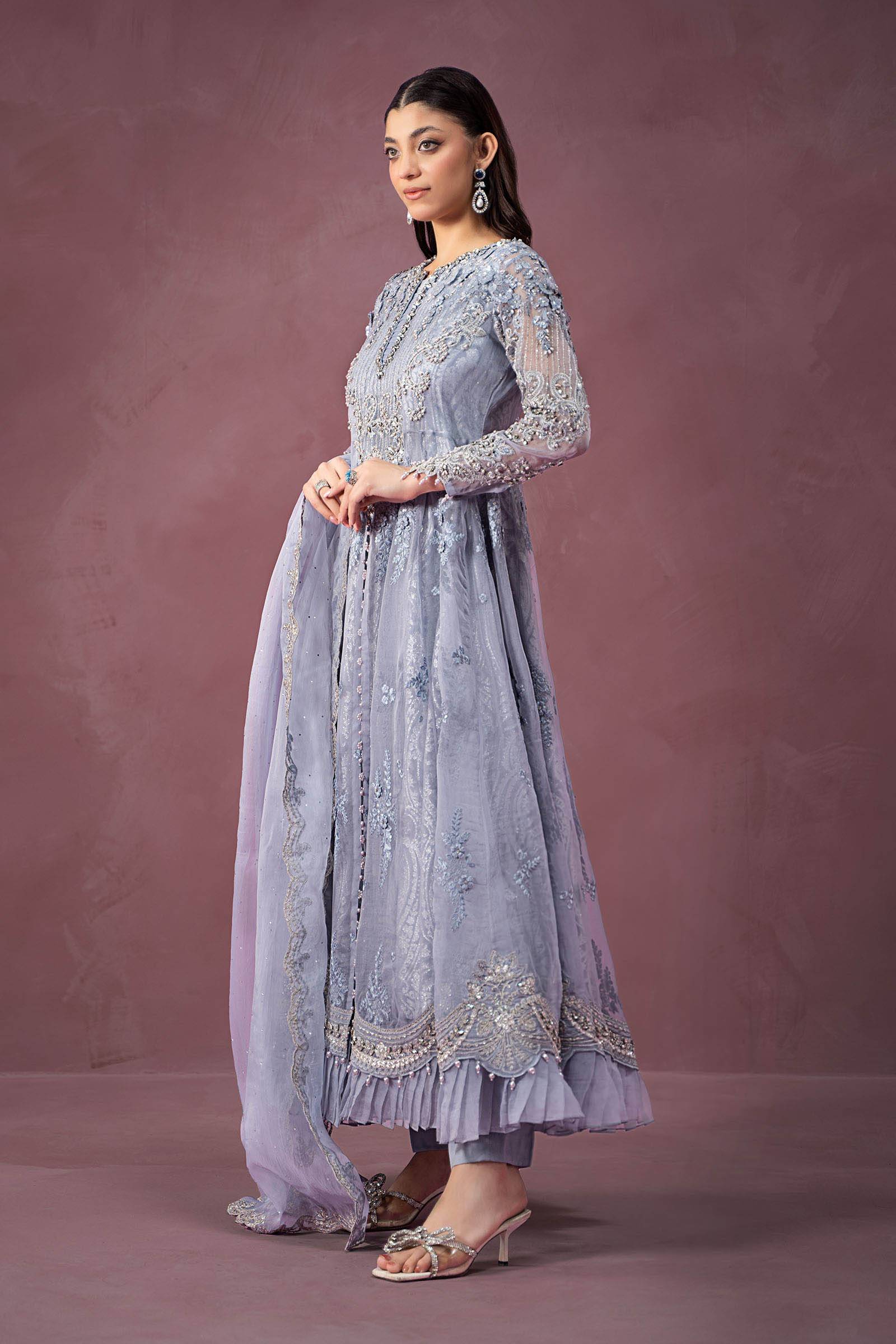Maira B | Ready to Wear | SF-W24-10 by Maria Faisal - Registered Vendor of : Maria B - type : Wedding Dress - 100% original wedding dresses