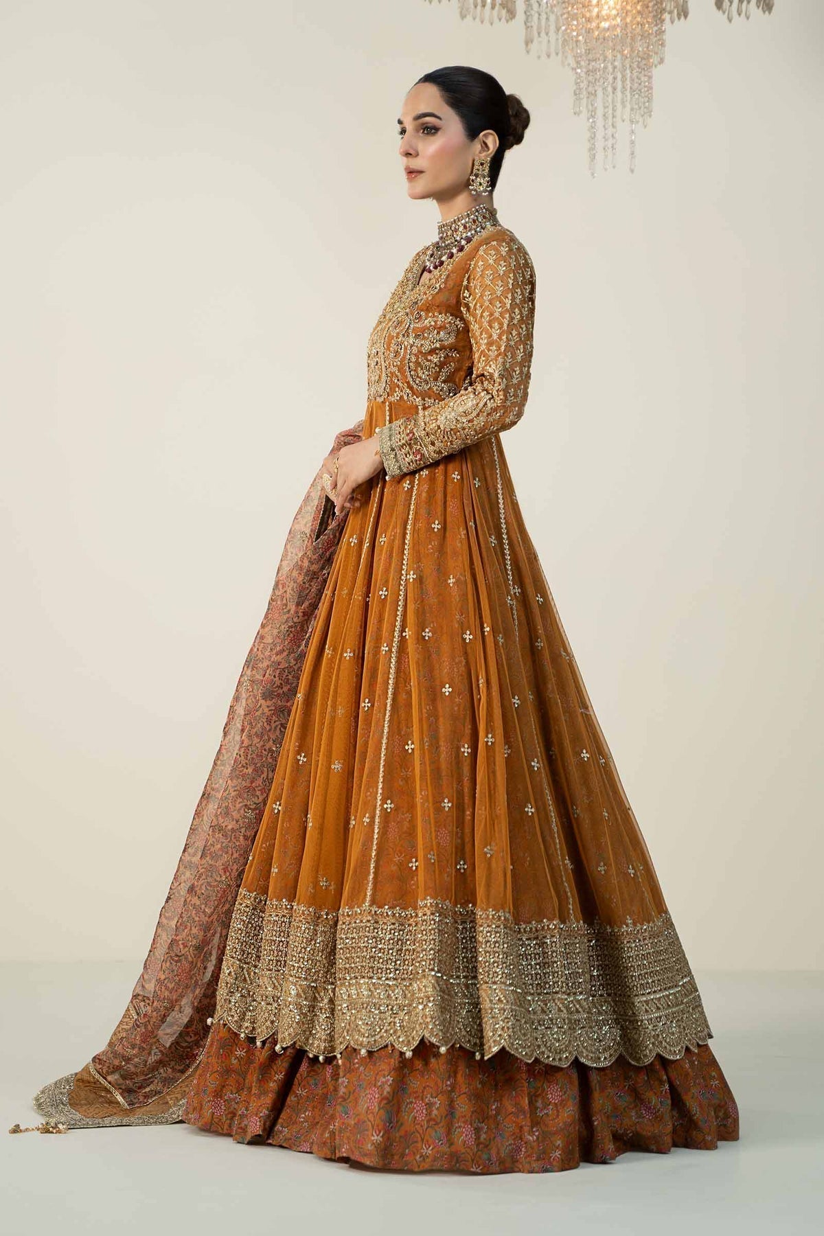 Maria B | Formal Wears | SF-W24-13 - Wedding Dress - Maria Faisal