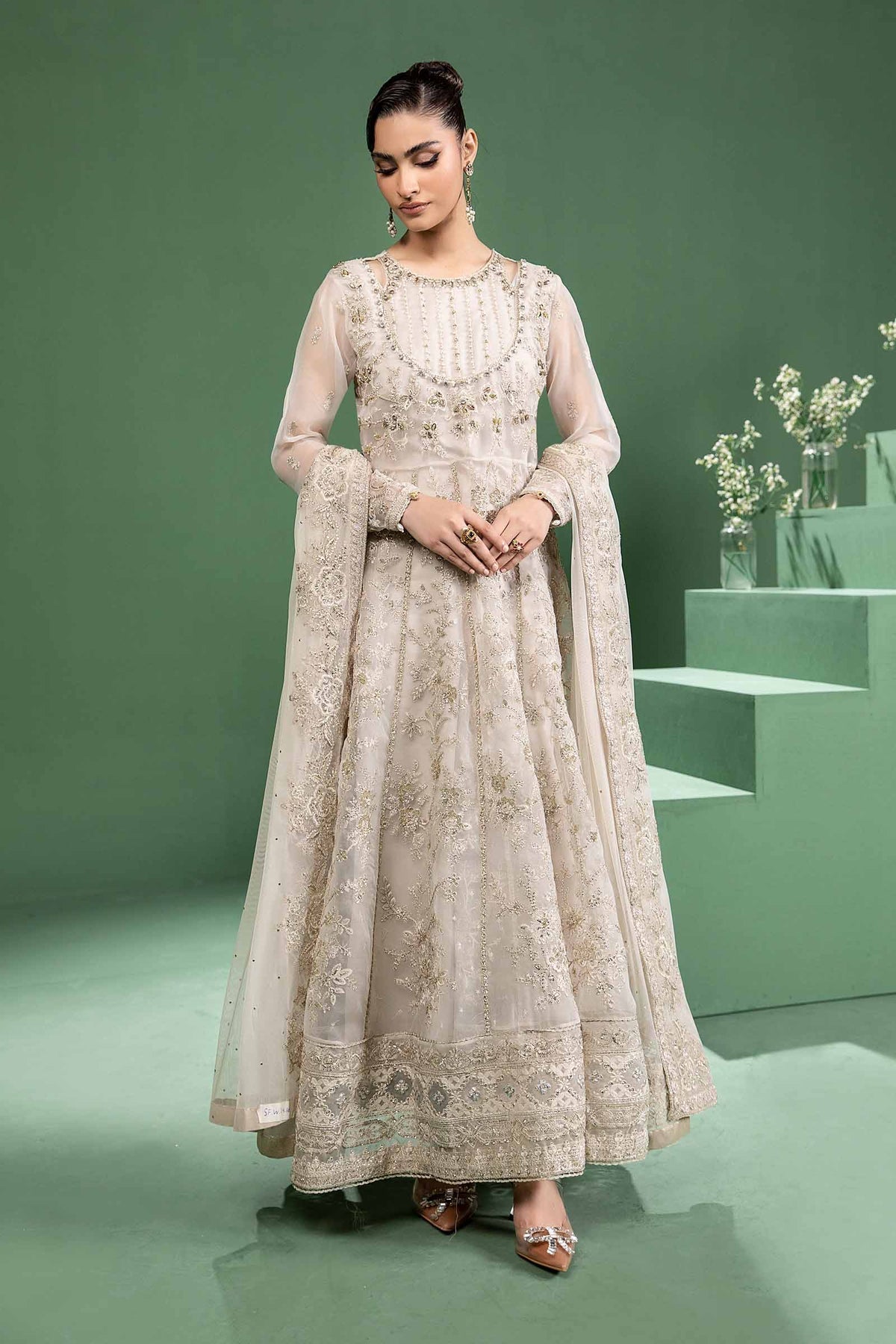 Maria b | Formal Wears | SF-W24-16 - Wedding Dress - Maria Faisal