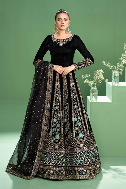 Maira B | Ready to Wear | SF-W24-17 by Maria Faisal - Registered Vendor of : Maria B - type : Wedding Dress - 100% original wedding dresses
