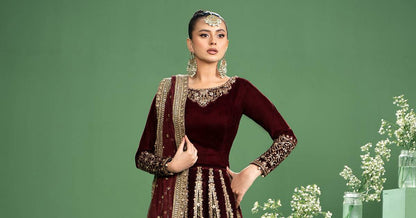 Maira B | Ready to Wear | SF-W24-17 by Maria Faisal - Registered Vendor of : Maria B - type : Wedding Dress - 100% original wedding dresses