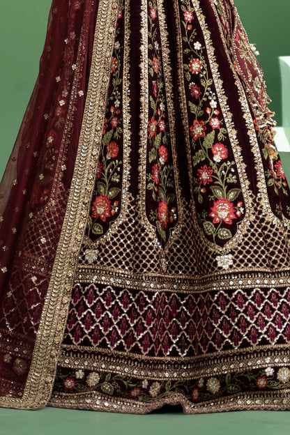 Maira B | Ready to Wear | SF-W24-17 by Maria Faisal - Registered Vendor of : Maria B - type : Wedding Dress - 100% original wedding dresses