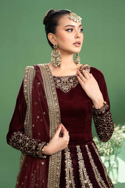 Maira B | Ready to Wear | SF-W24-17 by Maria Faisal - Registered Vendor of : Maria B - type : Wedding Dress - 100% original wedding dresses
