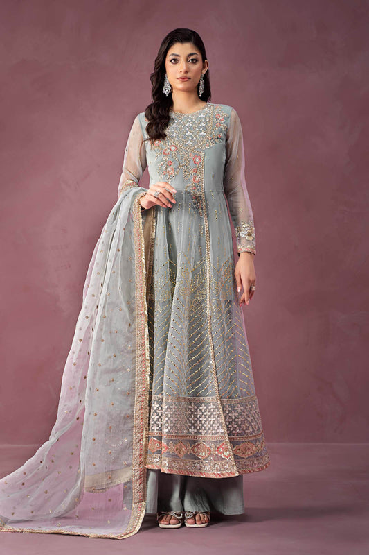 Maira B | Ready to Wear | SF-W24-19 Ferozi by Maria Faisal - Registered Vendor of : Maria B - type : Wedding Dress - 100% original wedding dresses