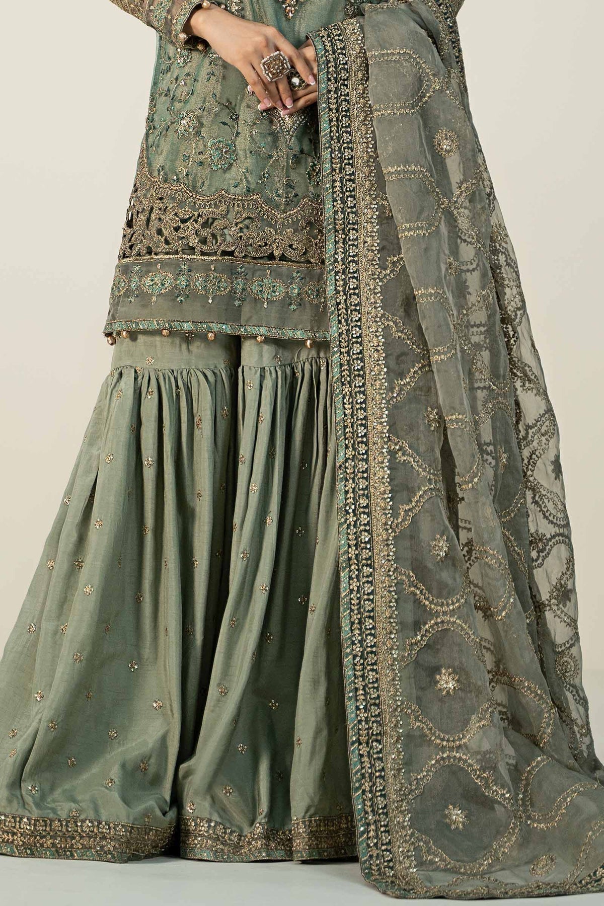 Maria B | Formal Wears | SF-W24-24 - Wedding Dress - Maria Faisal