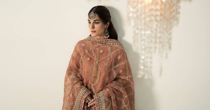 Maira B | Ready to Wear | SF-W24-24 by Maria Faisal - Registered Vendor of : Maria B - type : Wedding Dress - 100% original wedding dresses