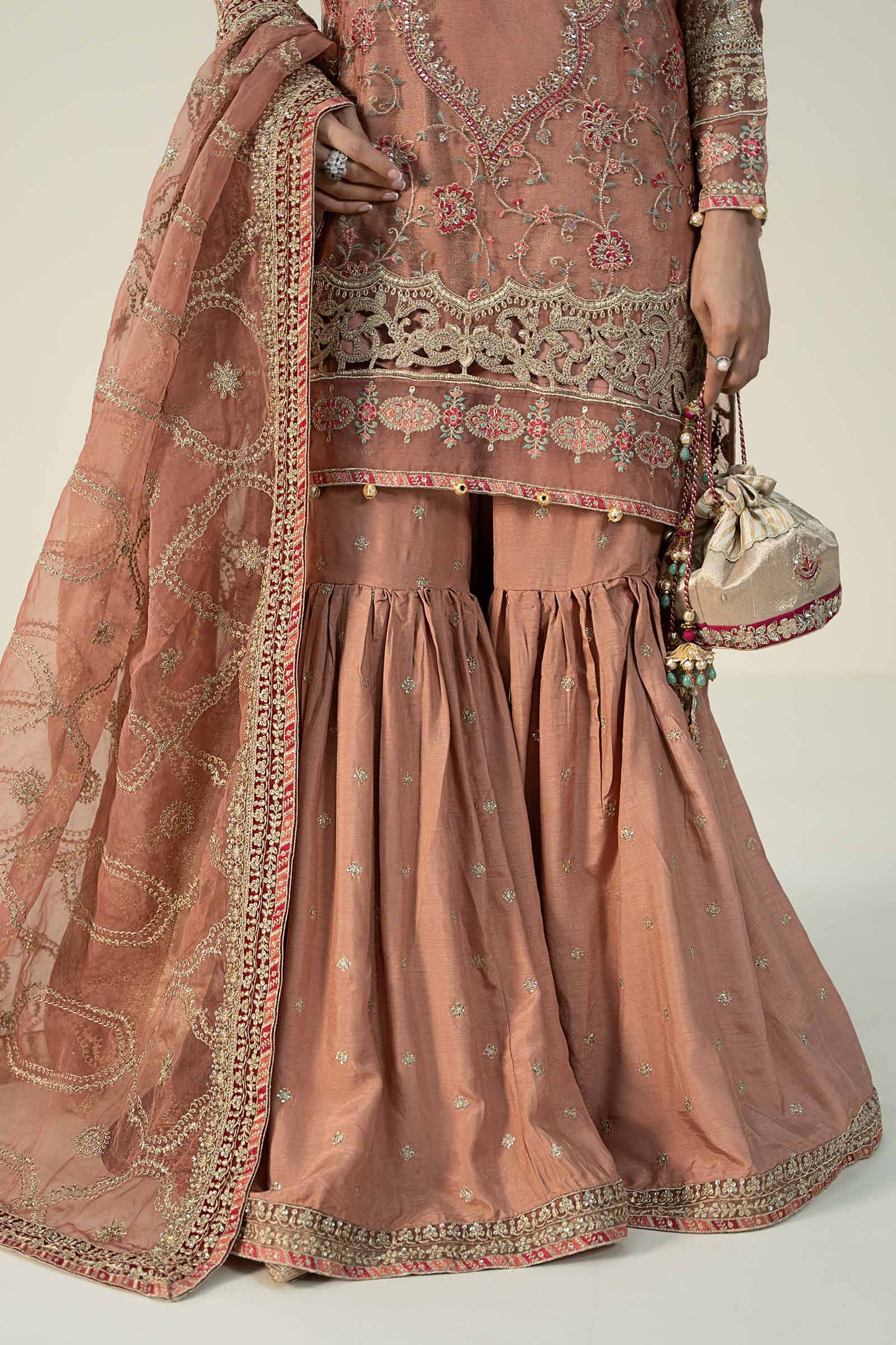 Maira B | Ready to Wear | SF-W24-24 by Maria Faisal - Registered Vendor of : Maria B - type : Wedding Dress - 100% original wedding dresses