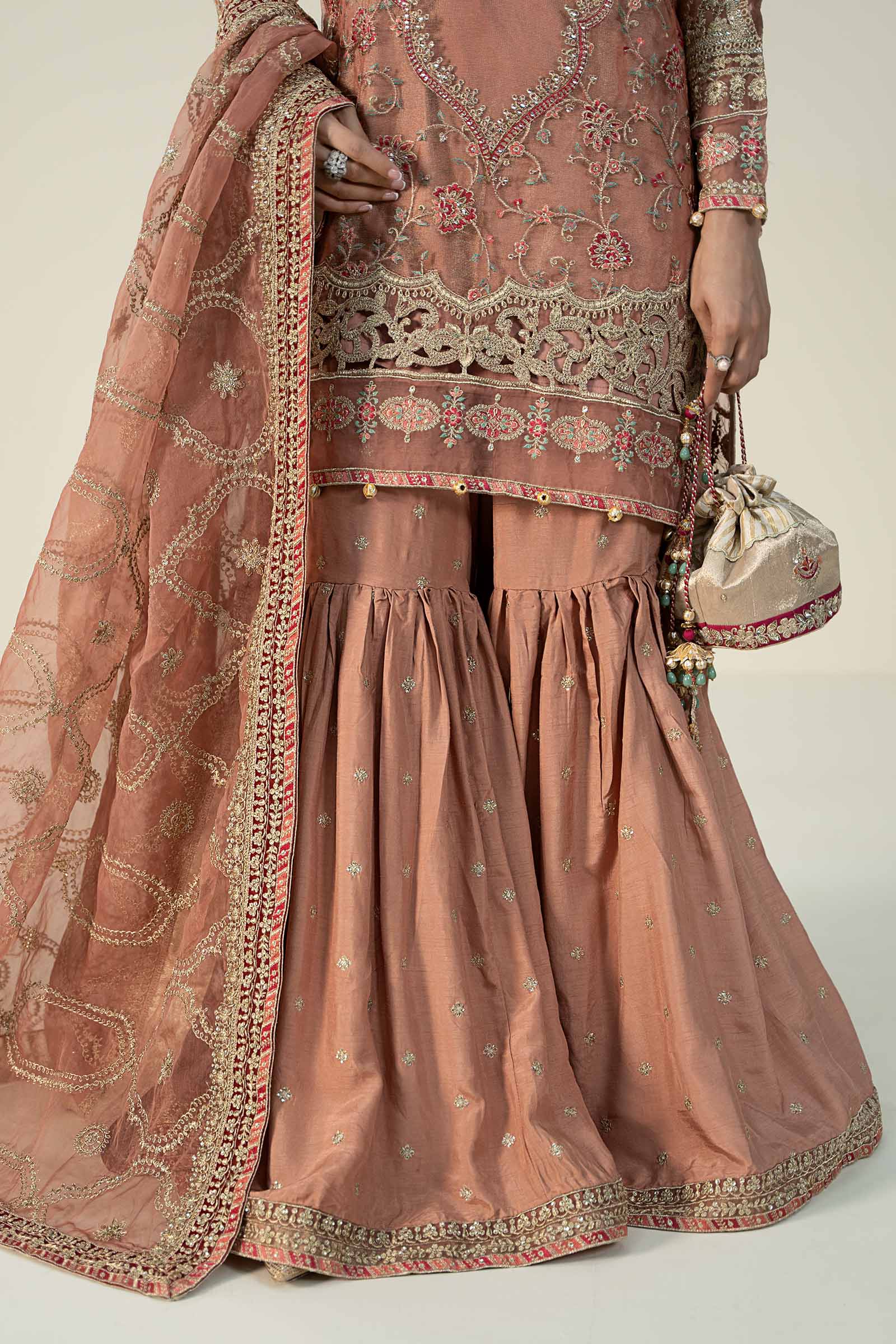 Maira B | Ready to Wear | SF-W24-24 by Maria Faisal - Registered Vendor of : Maria B - type : Wedding Dress - 100% original wedding dresses