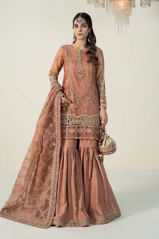 Maira B | Ready to Wear | SF-W24-24 by Maria Faisal - Registered Vendor of : Maria B - type : Wedding Dress - 100% original wedding dresses