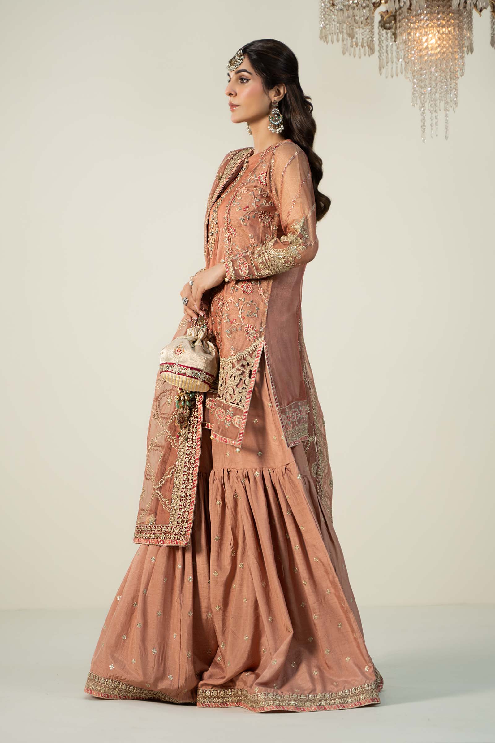 Maira B | Ready to Wear | SF-W24-24 by Maria Faisal - Registered Vendor of : Maria B - type : Wedding Dress - 100% original wedding dresses