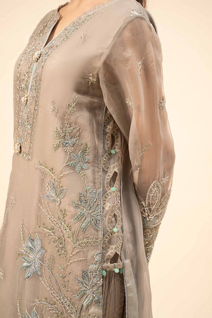 Maira B | Ready to Wear | SF-W24-27 Grey by Maria Faisal - Registered Vendor of : Maria B - type : Wedding Dress - 100% original wedding dresses