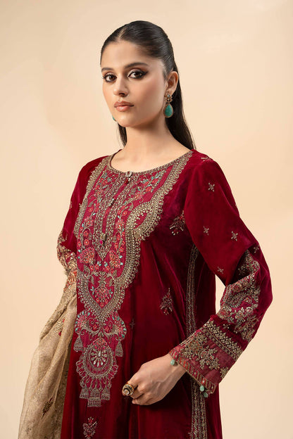 Maira B | Ready to Wear | SF-W24-29 Pink by Maria Faisal - Registered Vendor of : Maria B - type : Wedding Dress - 100% original wedding dresses