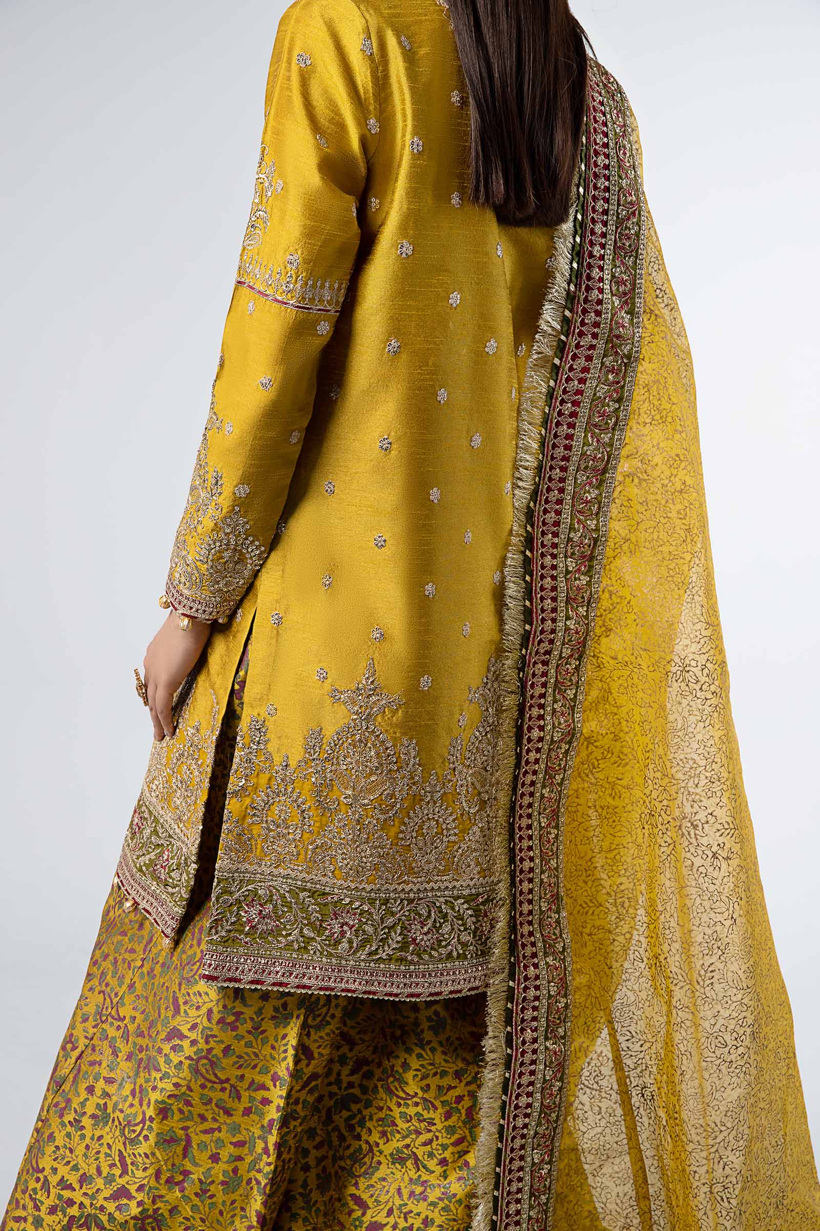 Maira B | Ready to Wear | SF-W24-32 by Maria Faisal - Registered Vendor of : Maria B - type : Wedding Dress - 100% original wedding dresses
