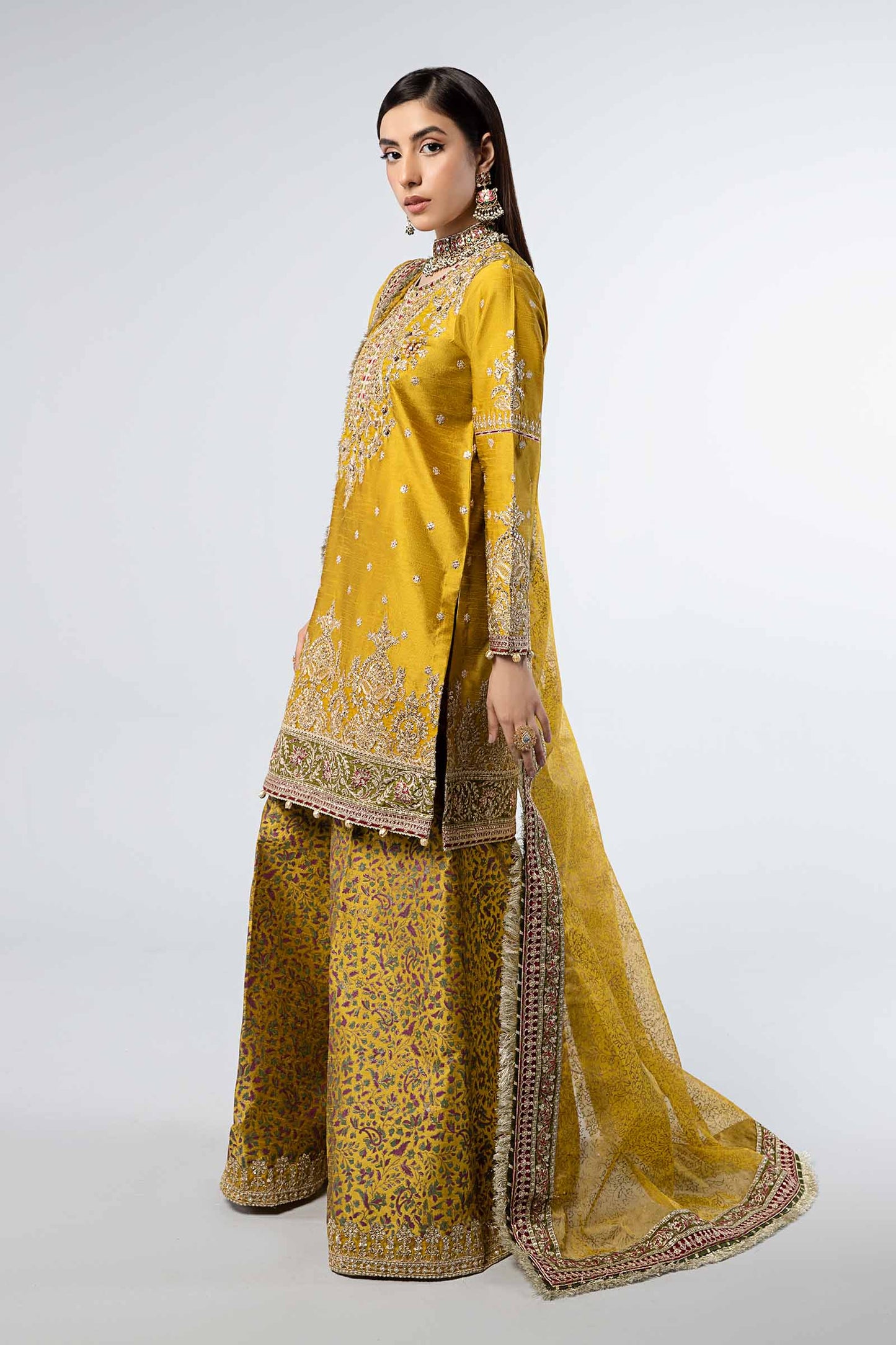 Maira B | Ready to Wear | SF-W24-32 by Maria Faisal - Registered Vendor of : Maria B - type : Wedding Dress - 100% original wedding dresses