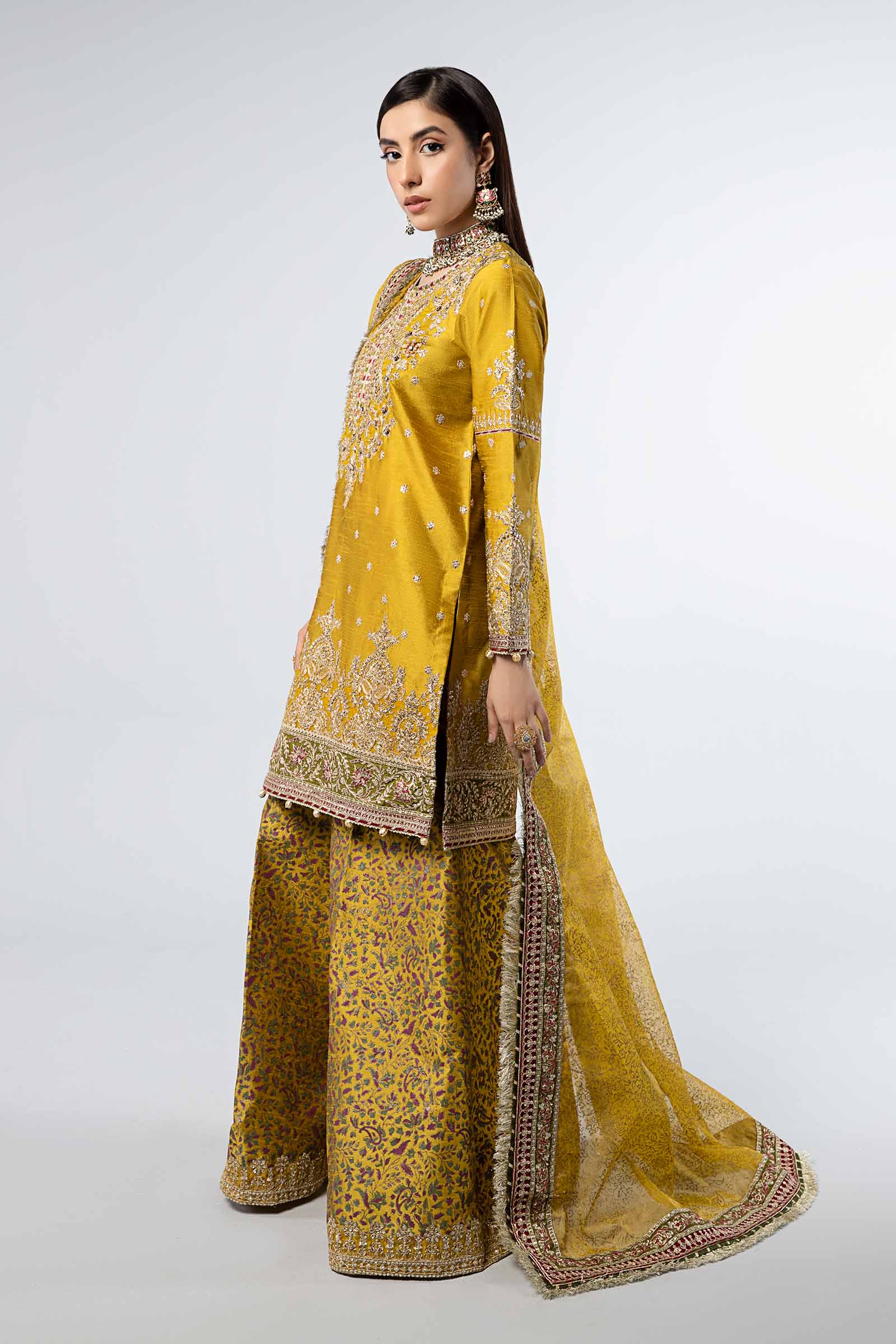 Maira B | Ready to Wear | SF-W24-32 by Maria Faisal - Registered Vendor of : Maria B - type : Wedding Dress - 100% original wedding dresses