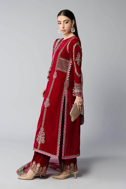 Maira B | Ready to Wear | SF-W24-34 Pink by Maria Faisal - Registered Vendor of : Maria B - type : Wedding Dress - 100% original wedding dresses