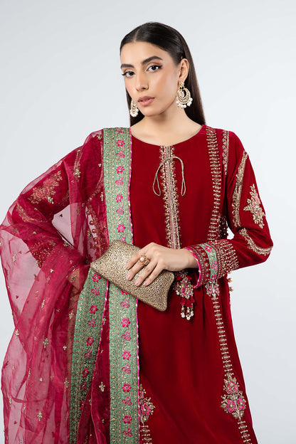 Maira B | Ready to Wear | SF-W24-34 Pink by Maria Faisal - Registered Vendor of : Maria B - type : Wedding Dress - 100% original wedding dresses