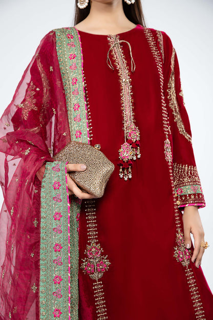 Maira B | Ready to Wear | SF-W24-34 Pink by Maria Faisal - Registered Vendor of : Maria B - type : Wedding Dress - 100% original wedding dresses