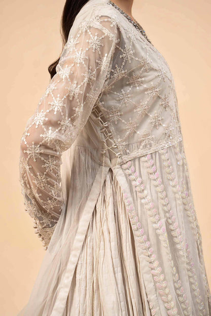 Maira B | Ready to Wear | SF-W24-44 Off White by Maria Faisal - Registered Vendor of : Maria B - type : Wedding Dress - 100% original wedding dresses