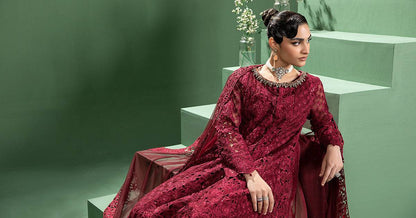 Maira B | Ready to Wear | SF-W24-46 by Maria Faisal - Registered Vendor of : Maria B - type : Wedding Dress - 100% original wedding dresses