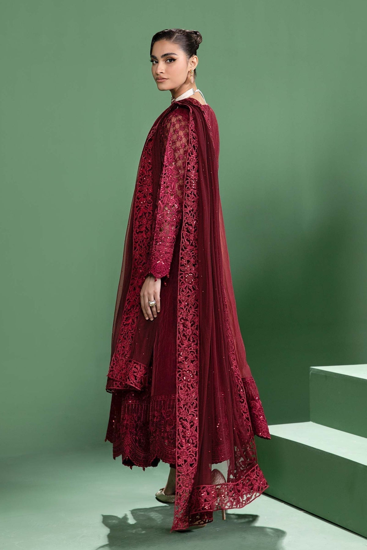 Maria b | Formal Wears | SF-W24-46 - Wedding Dress - Maria Faisal