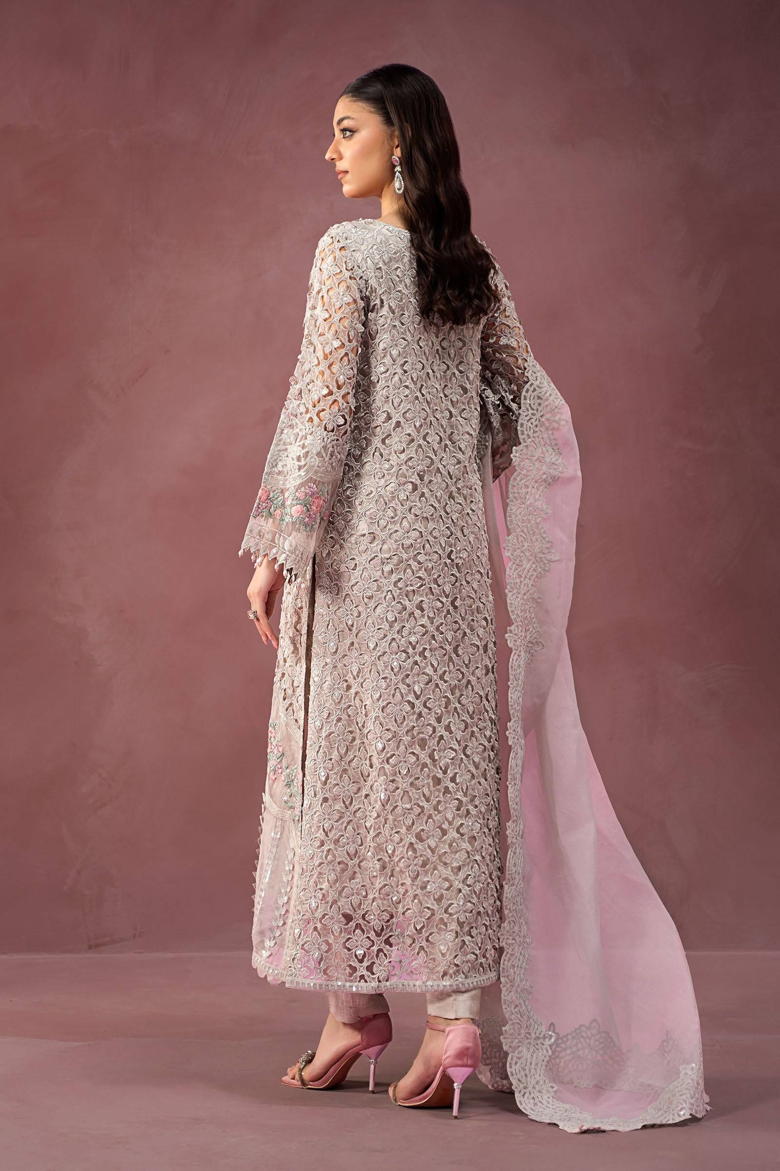 Maira B | Ready to Wear | SF-W24-69 by Maria Faisal - Registered Vendor of : Maria B - type : Wedding Dress - 100% original wedding dresses