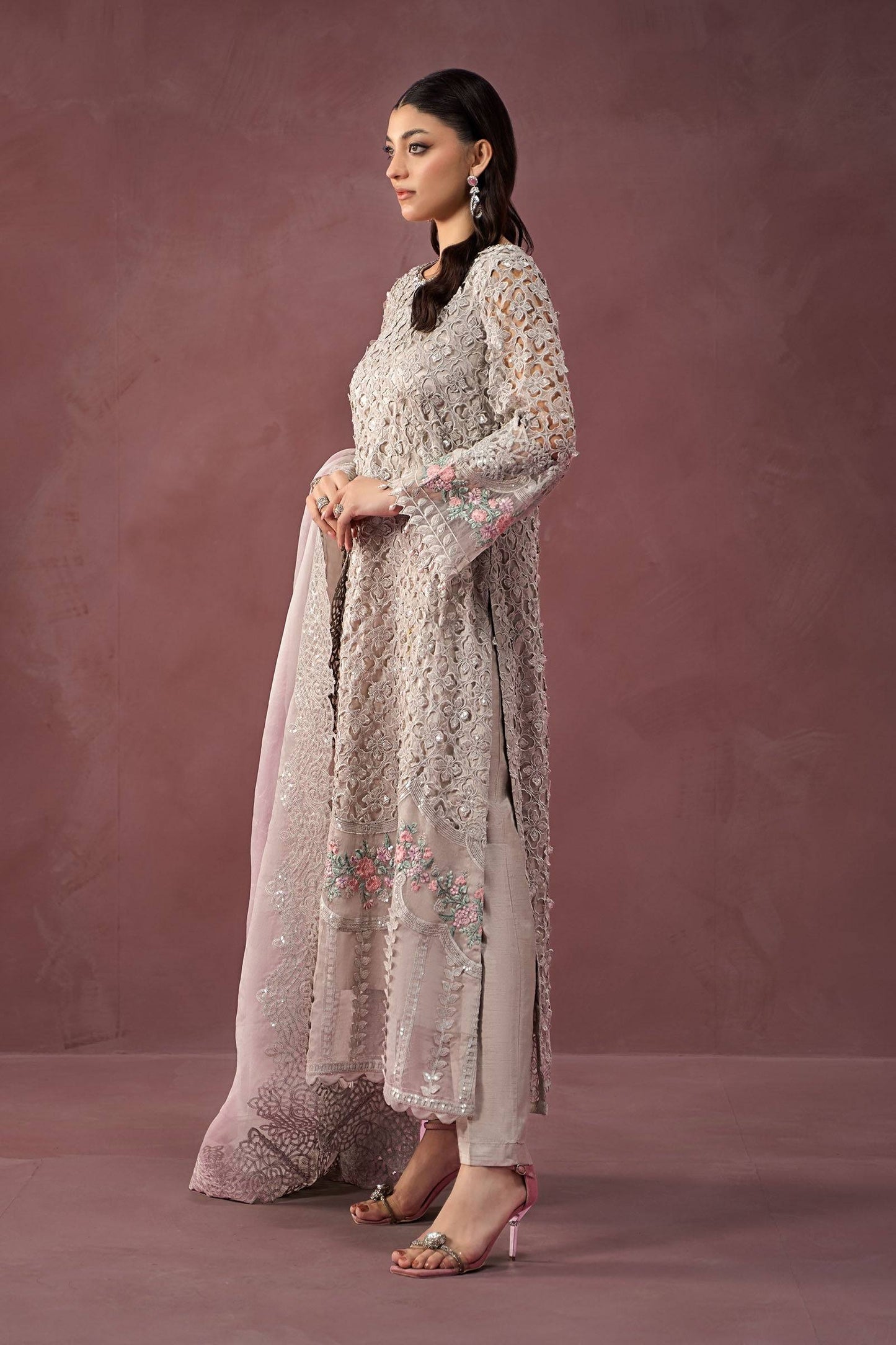 Maira B | Ready to Wear | SF-W24-69 by Maria Faisal - Registered Vendor of : Maria B - type : Wedding Dress - 100% original wedding dresses