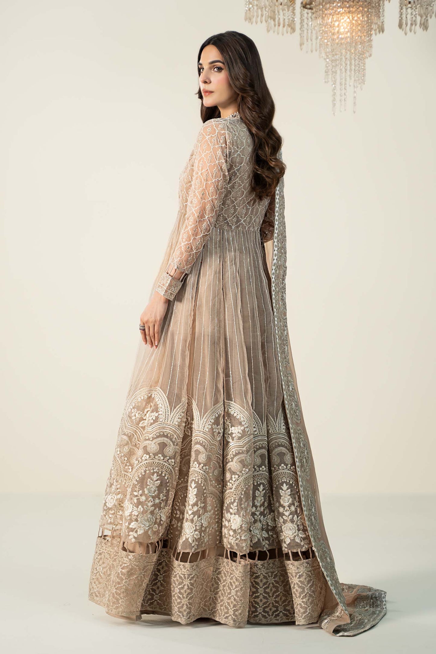 Maira B | Ready to Wear | SF-W24-70 by Maria Faisal - Registered Vendor of : Maria B - type : Wedding Dress - 100% original wedding dresses