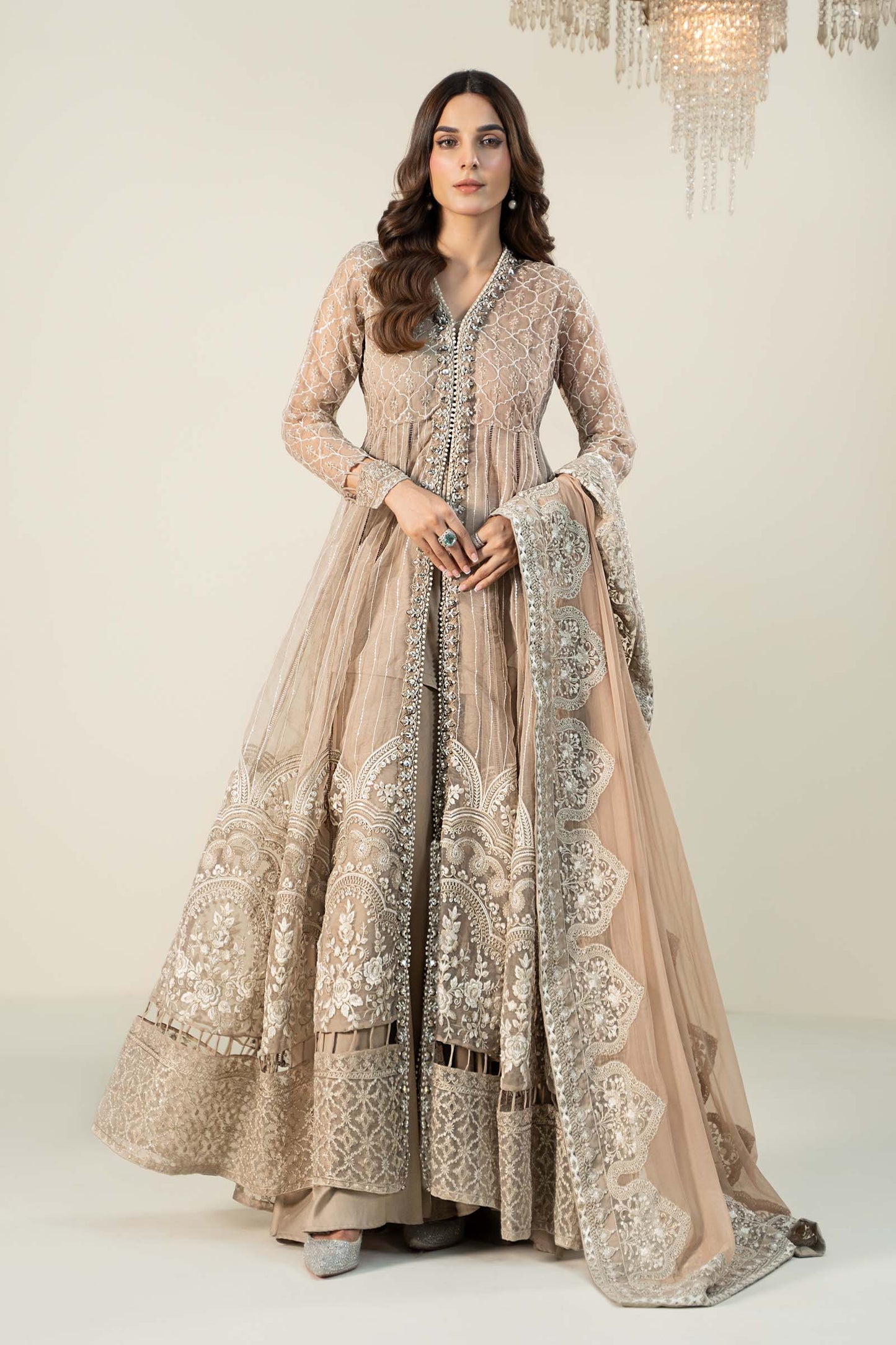 Maira B | Ready to Wear | SF-W24-70 by Maria Faisal - Registered Vendor of : Maria B - type : Wedding Dress - 100% original wedding dresses