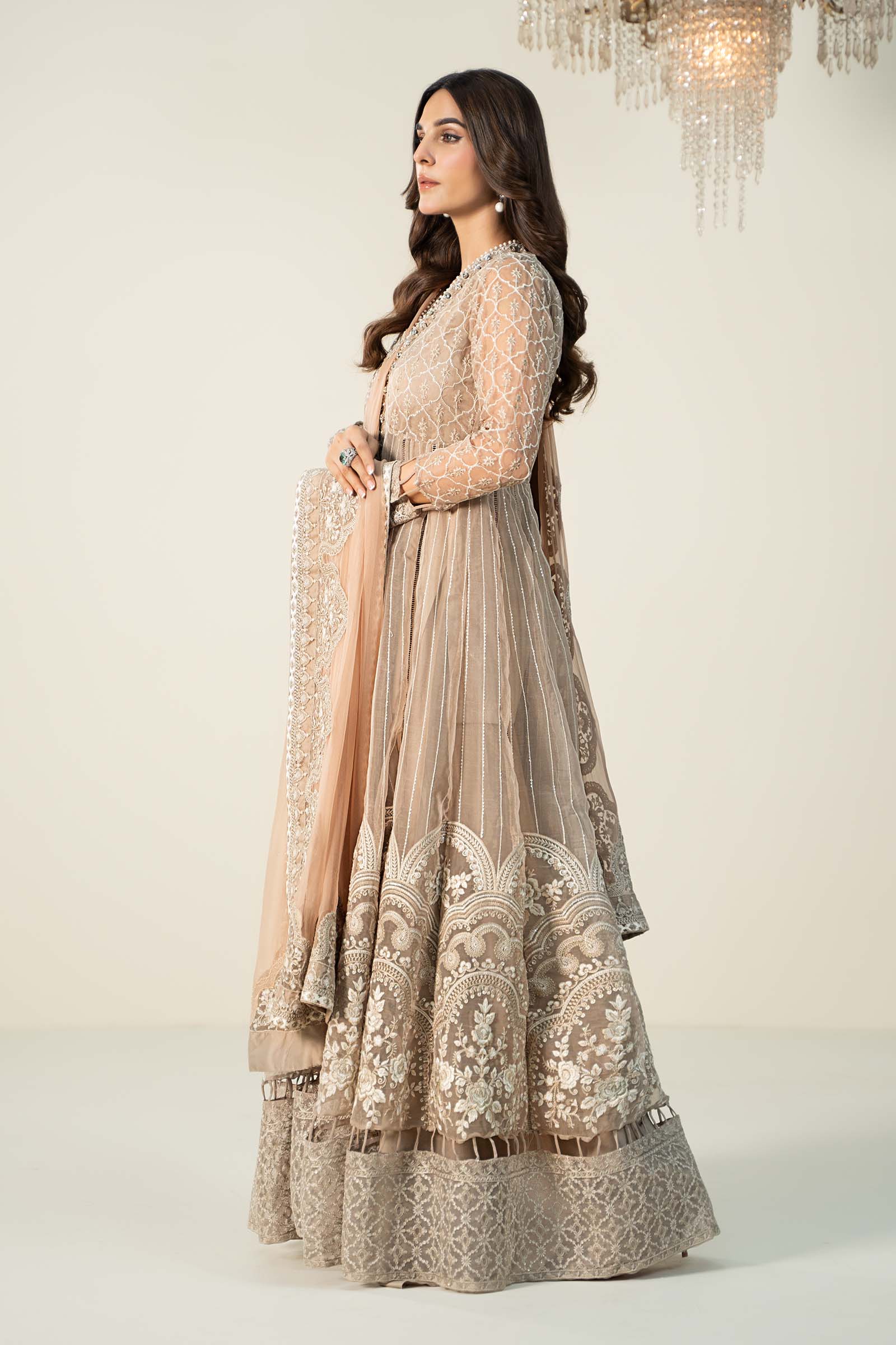 Maira B | Ready to Wear | SF-W24-70 by Maria Faisal - Registered Vendor of : Maria B - type : Wedding Dress - 100% original wedding dresses
