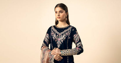 Maira B | Ready to Wear | SF-W24-80 by Maria Faisal - Registered Vendor of : Maria B - type : Wedding Dress - 100% original wedding dresses