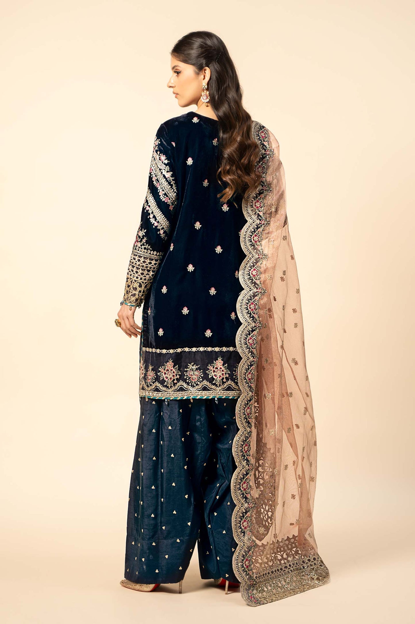 Maira B | Ready to Wear | SF-W24-80 by Maria Faisal - Registered Vendor of : Maria B - type : Wedding Dress - 100% original wedding dresses