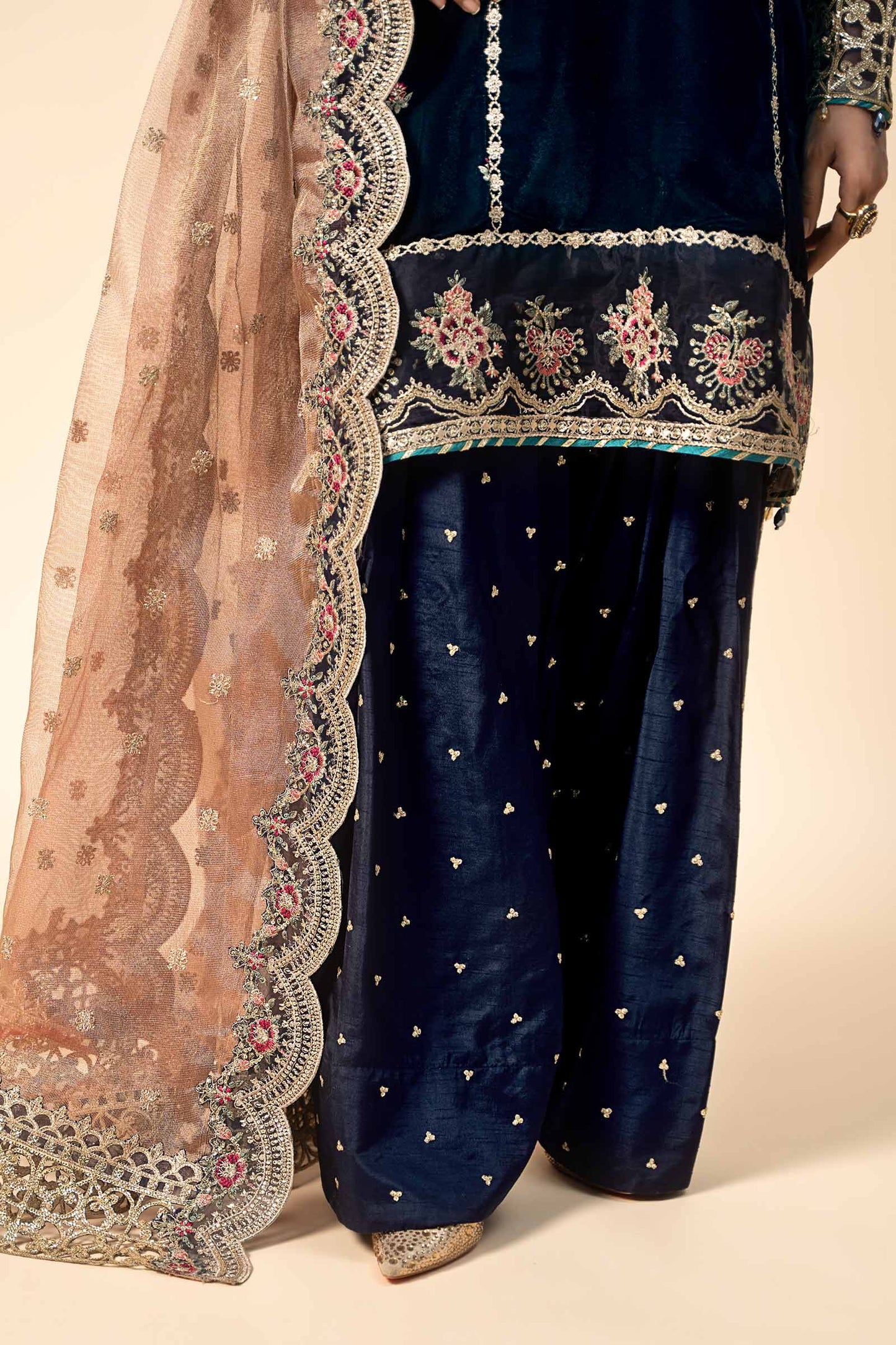 Maira B | Ready to Wear | SF-W24-80 by Maria Faisal - Registered Vendor of : Maria B - type : Wedding Dress - 100% original wedding dresses