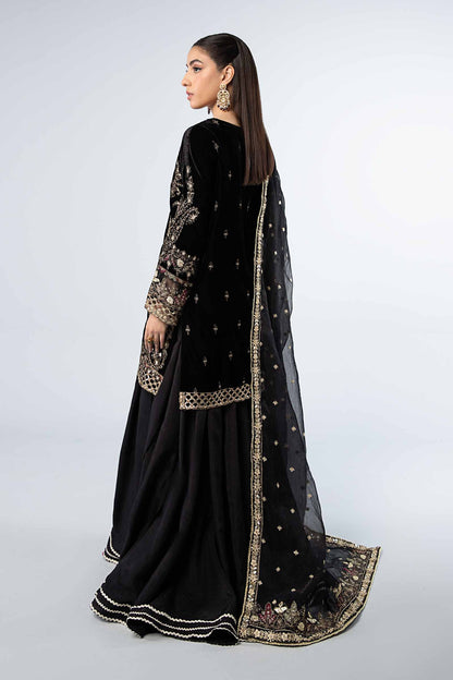 Maira B | Ready to Wear | SF-W24-87 Black by Maria Faisal - Registered Vendor of : Maria B - type : Wedding Dress - 100% original wedding dresses