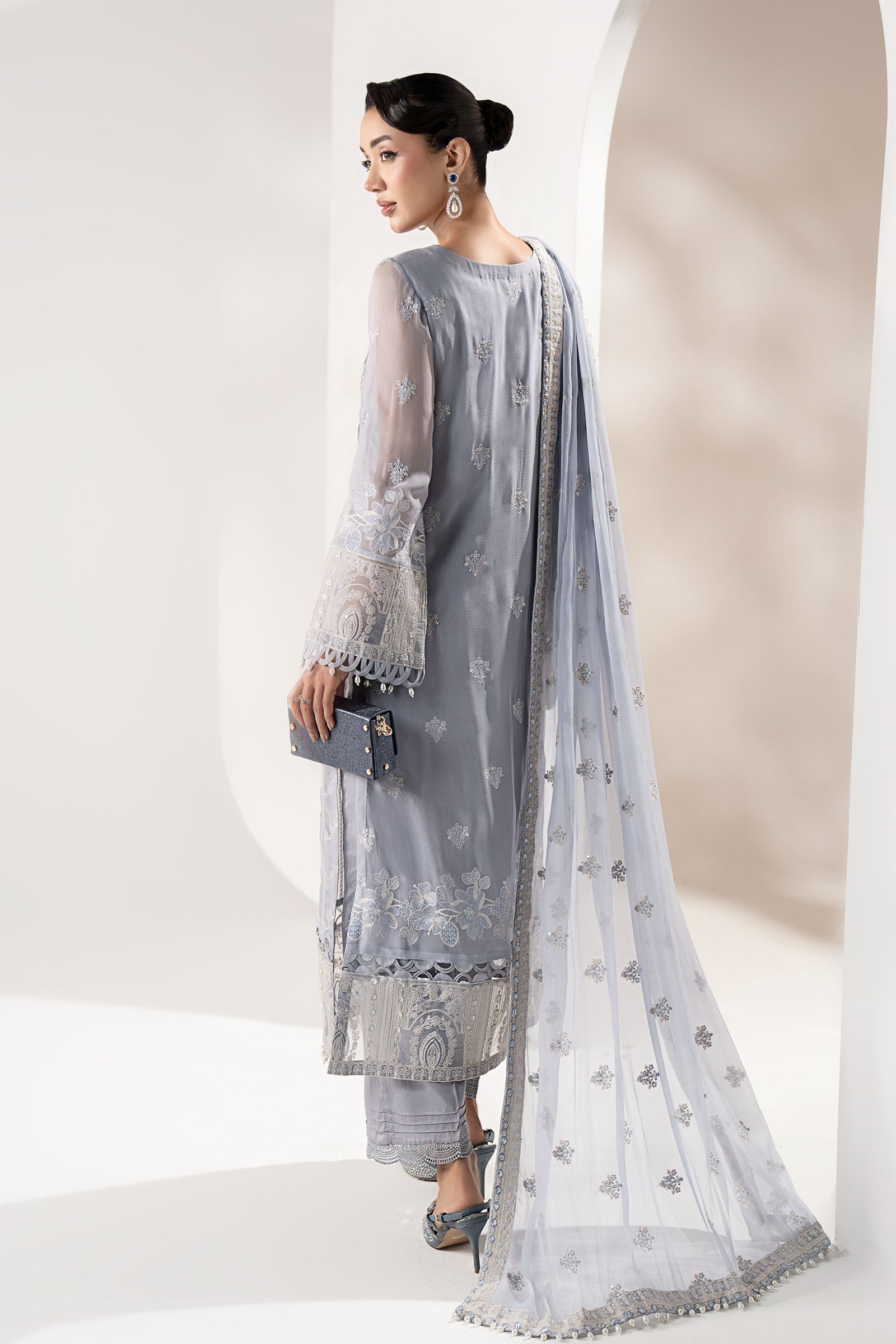 Maria B | Pre fall Dresses | SF-W25-47 I - Ladies Clothes - Maria Faisal