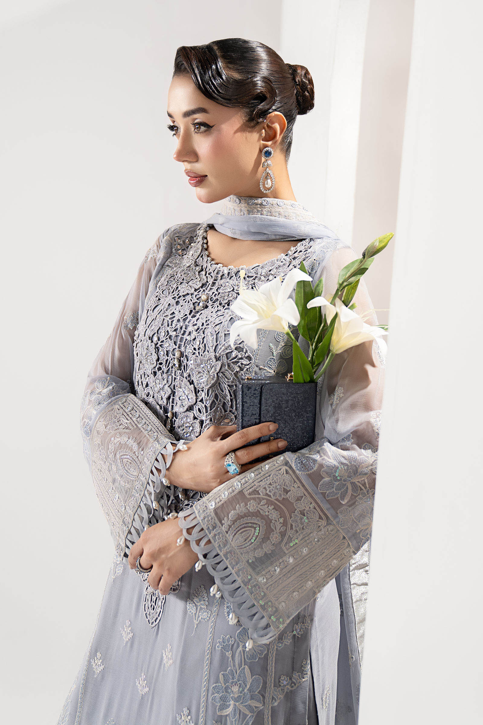 Maria B | Pre fall Dresses | SF-W25-47 I - Ladies Clothes - Maria Faisal