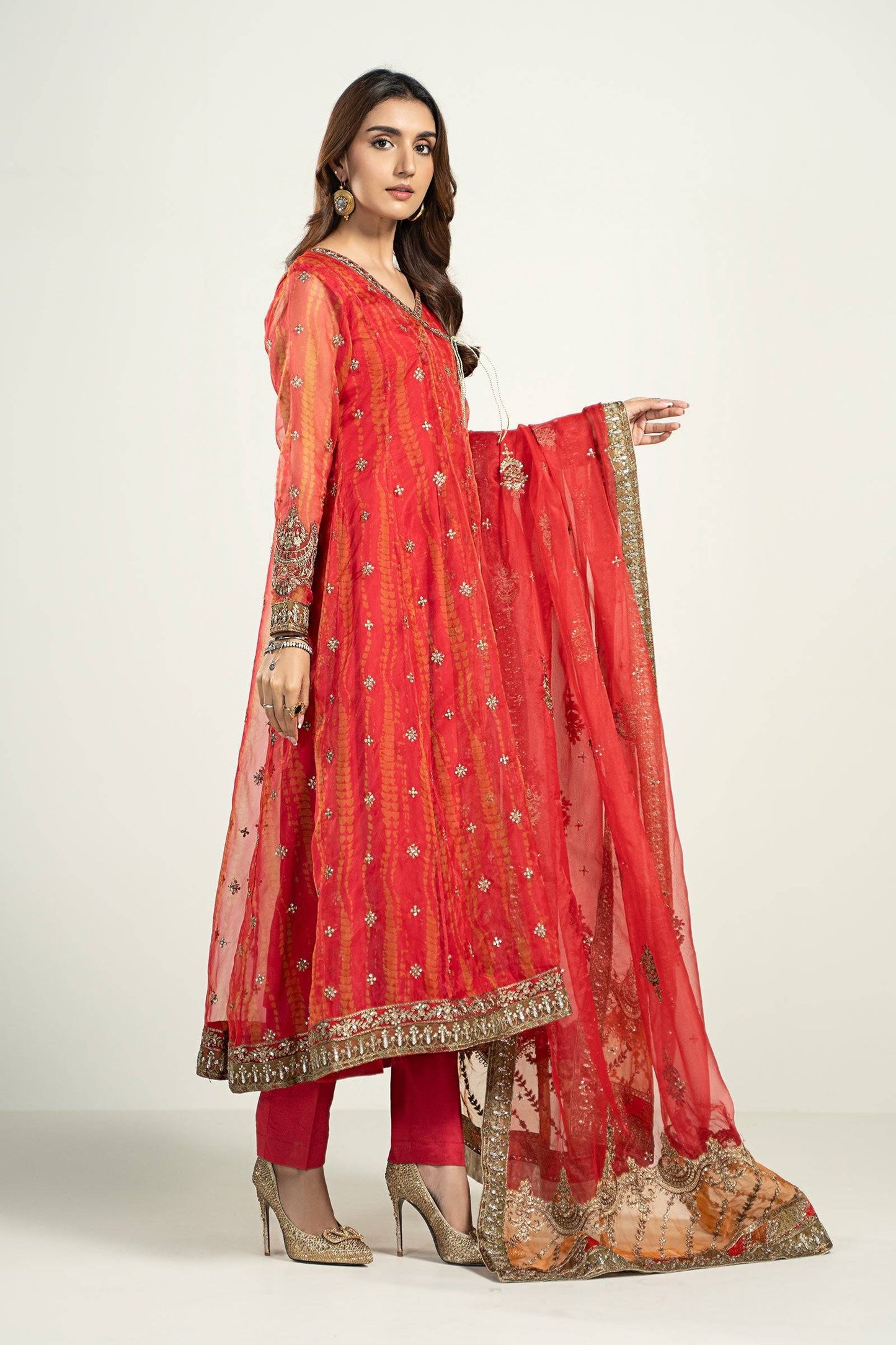 Maira B | Ready to Wear | SF-EF22-43R1 by Maria Faisal - Registered Vendor of : Maria B - type : Wedding Dress - 100% original wedding dresses