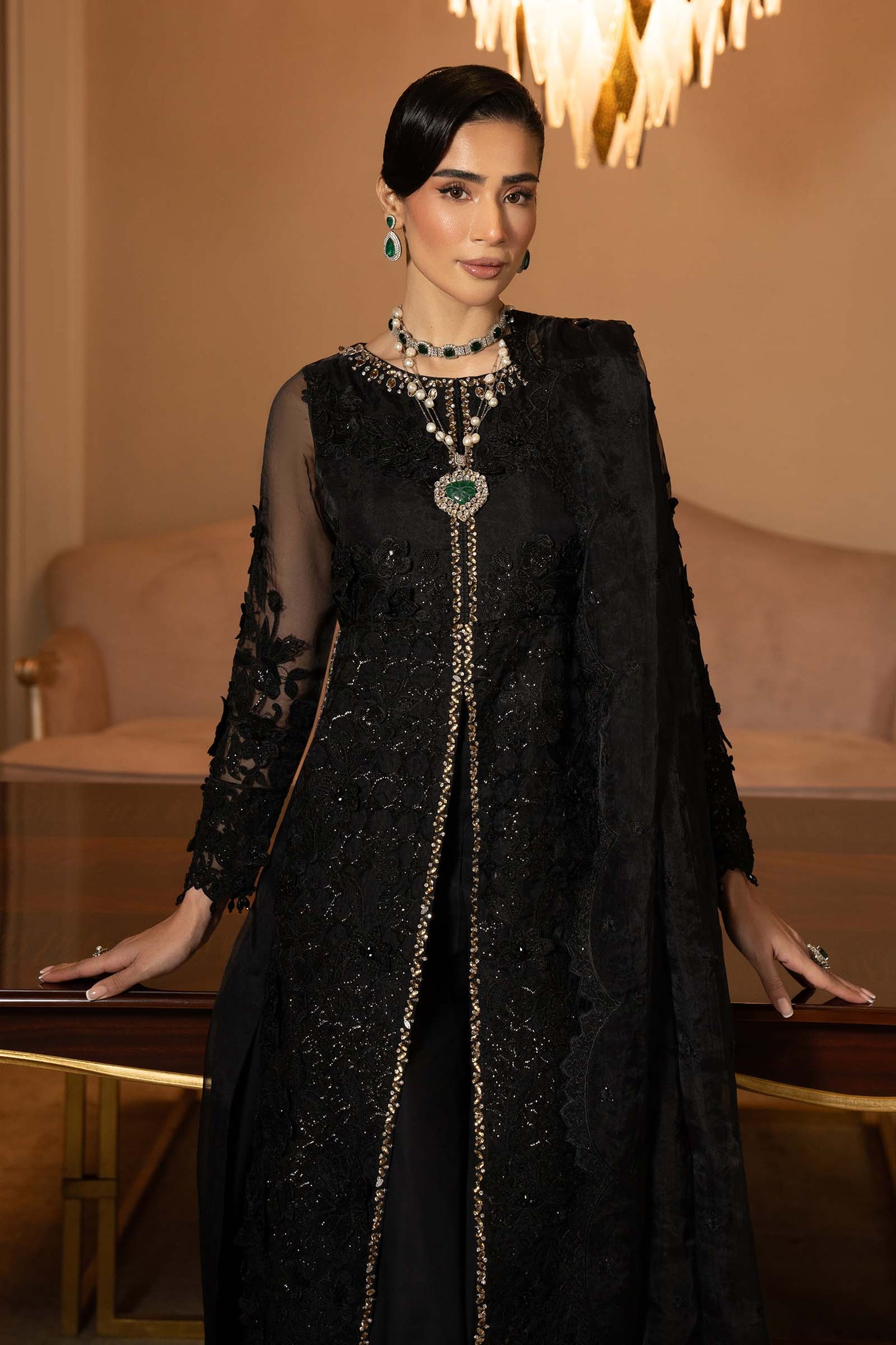 Maria B | Formal Wears | SF-EF25-04 by Maria Faisal - Registered Vendor of : Maria B - type : Ladies Clothes - 100% original wedding dresses