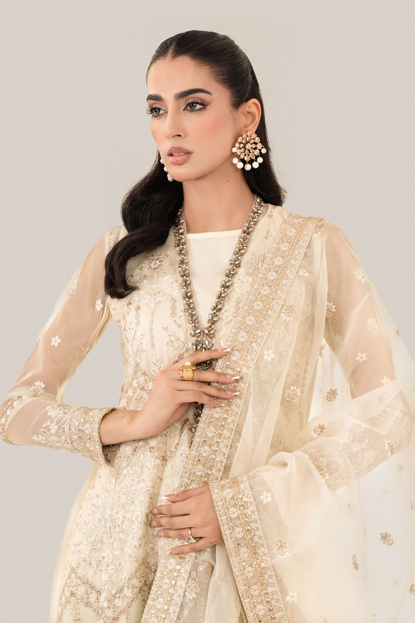 Maira B | Ready to Wear | SF-EF24-28 by Maria Faisal - Registered Vendor of : Maria B - type : Wedding Dress - 100% original wedding dresses