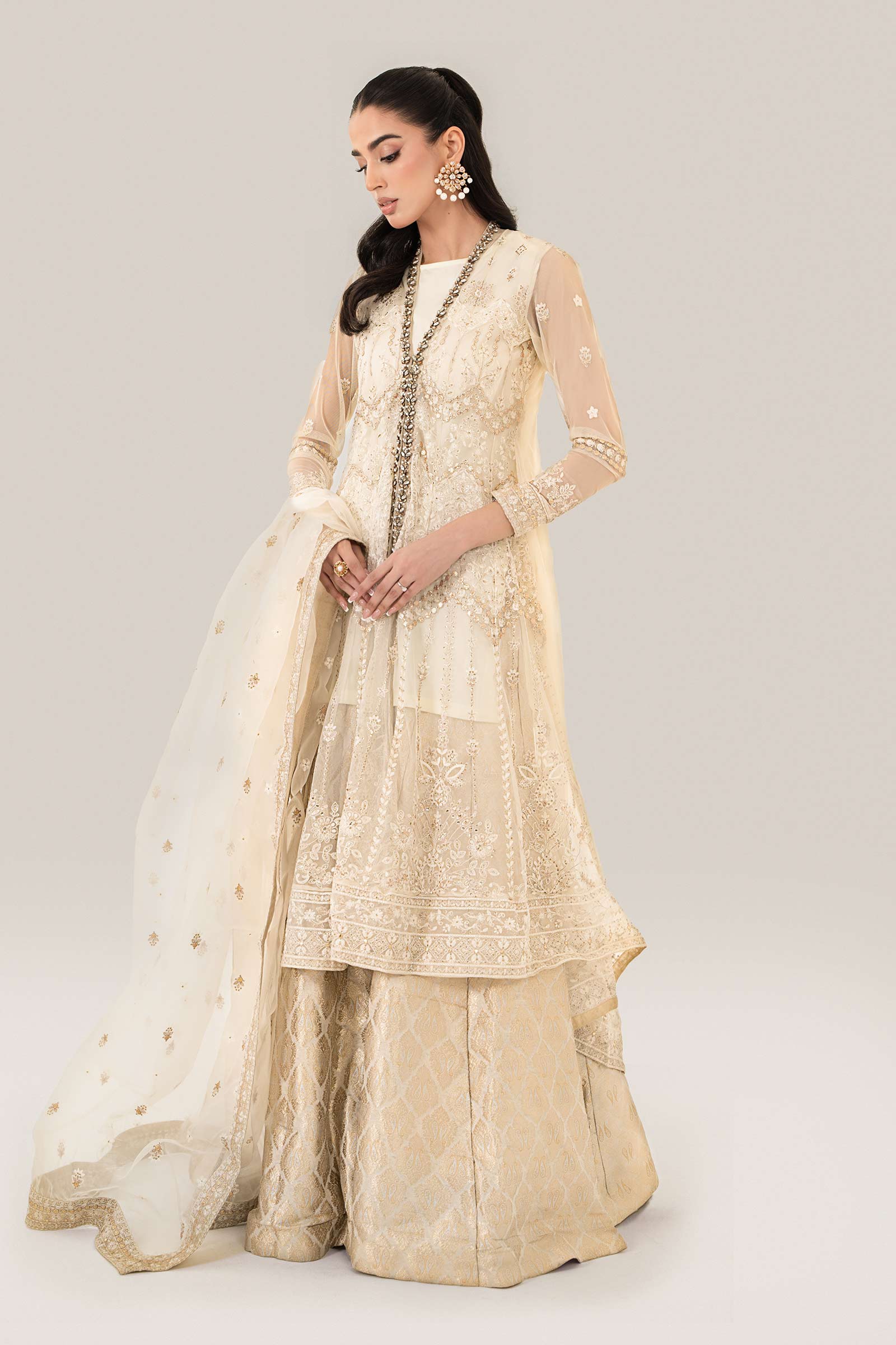 Maira B | Ready to Wear | SF-EF24-28 by Maria Faisal - Registered Vendor of : Maria B - type : Wedding Dress - 100% original wedding dresses