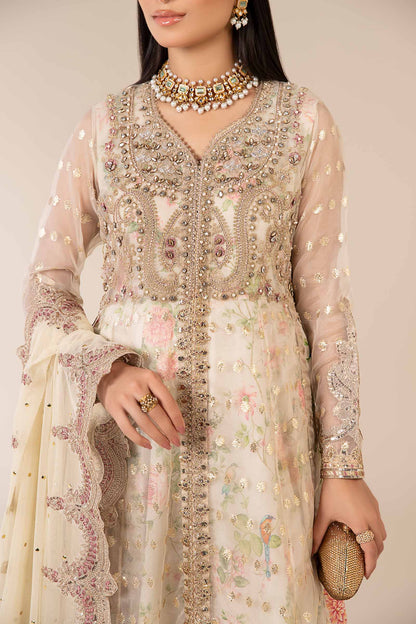 Maria B | Formal Wears | SF-EF25-37 by Maria Faisal - Registered Vendor of : Maria B - type : Ladies Clothes - 100% original wedding dresses
