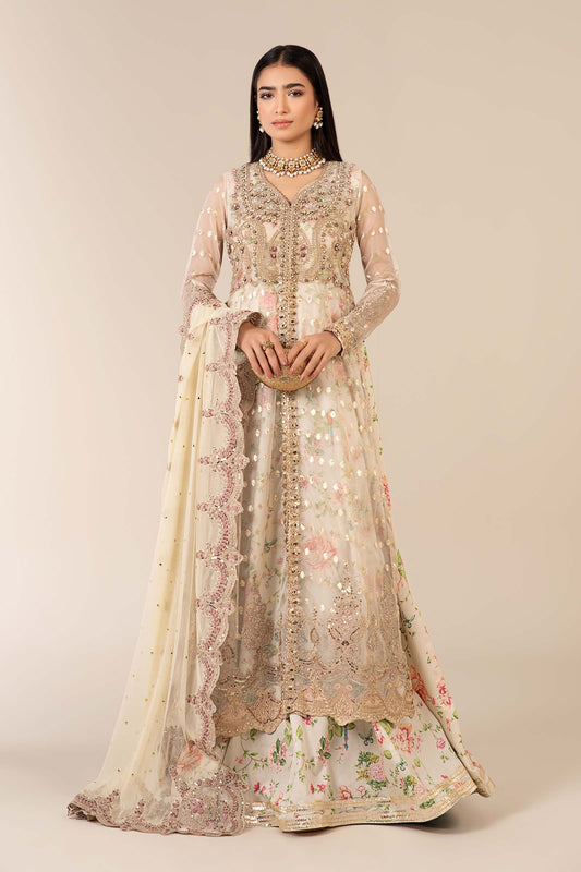 Maria B | Formal Wears | SF-EF25-37 by Maria Faisal - Registered Vendor of : Maria B - type : Ladies Clothes - 100% original wedding dresses