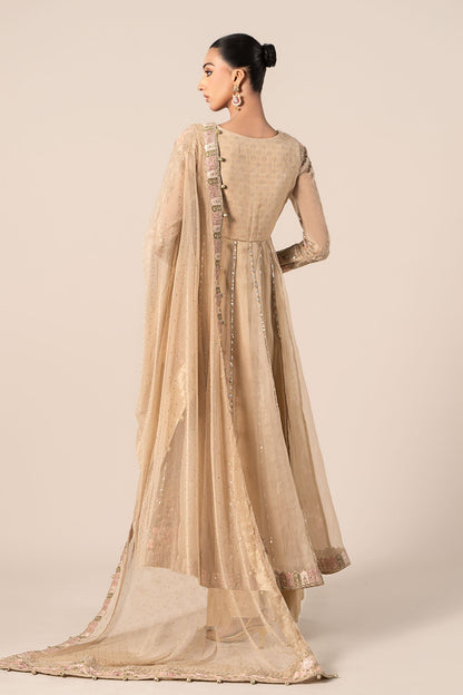 Maira B | Ready to Wear | SF-EF25-43 Coffee by Maria Faisal - Registered Vendor of : Maria B - type : Wedding Dress - 100% original wedding dresses