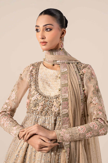 Maira B | Ready to Wear | SF-EF25-43 Coffee by Maria Faisal - Registered Vendor of : Maria B - type : Wedding Dress - 100% original wedding dresses