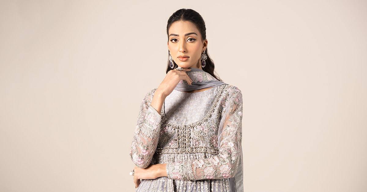 Maira B | Ready to Wear | SF-EF25-43 by Maria Faisal - Registered Vendor of : Maria B - type : Wedding Dress - 100% original wedding dresses