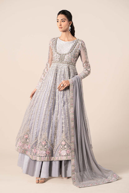 Maria B | Formal Wears | SF-EF25-43 by Maria Faisal - Registered Vendor of : Maria B - type : Ladies Clothes - 100% original wedding dresses